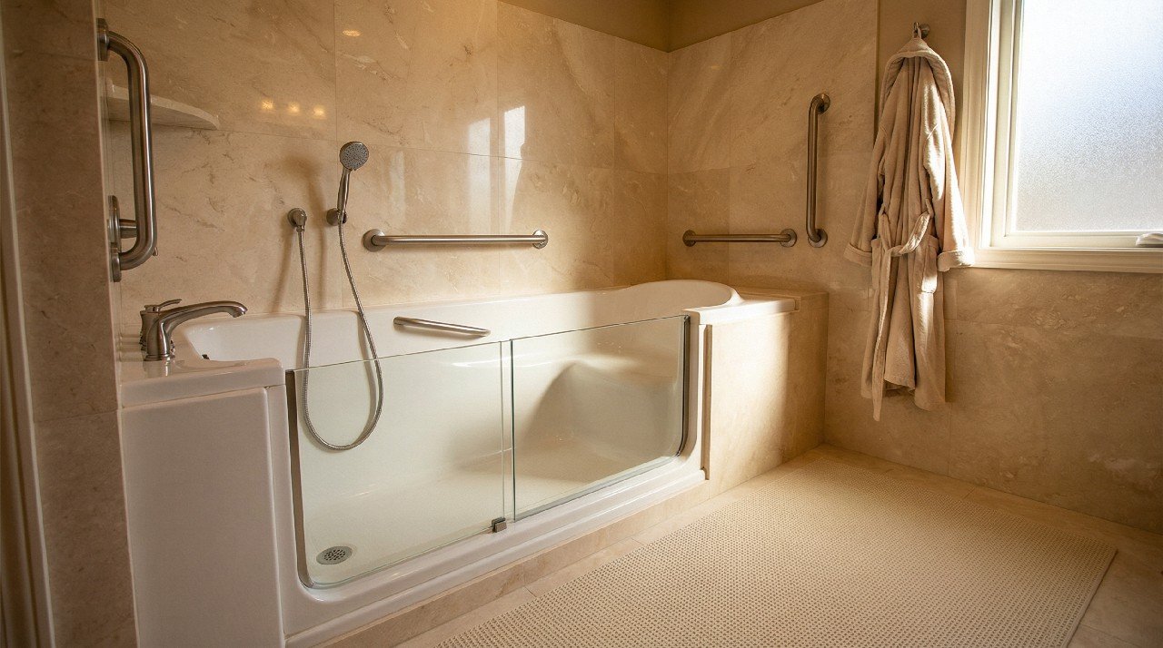Shower-to-Tub Magic in Woodruff, SC